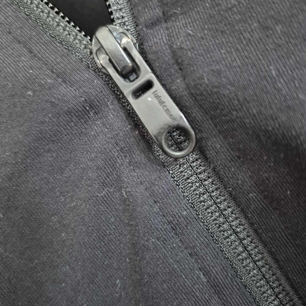 Lululemon Athletica Trainer Jacket Black Full Zip Medium - Picture 6 of 11